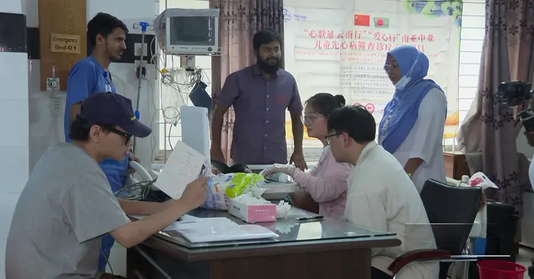চীন-বাংলাদেশের যৌথ ক্যাম্প
